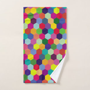 Pattern Modern Colourful- Fashion spring hipster   Hand Towel
