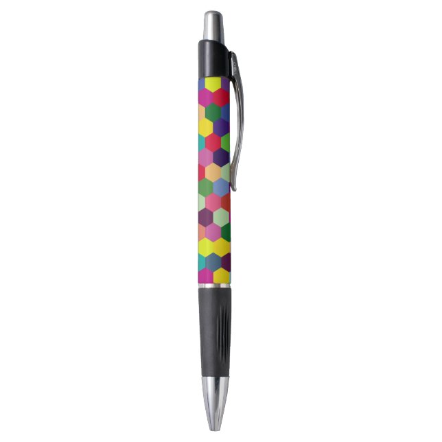Pattern Modern Colourful- Fashion spring hipster Pen (Bottom (Vertical))
