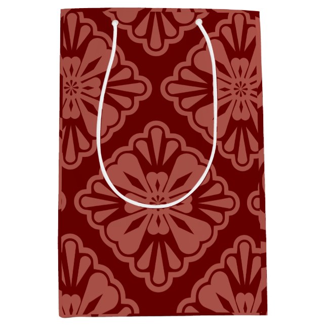 Pattern Modern Stylish Geometric Trendy           Medium Gift Bag (Front)
