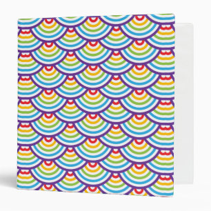 Pattern Modern Stylish Geometric Vintage          Binder