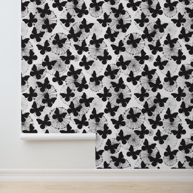 pattern of a butterfly wallpaper (Application)