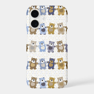 pattern of a toy teddy bear