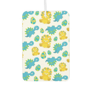 Pattern Of Dinosaurs, Cute Dinosaurs, Baby Dino Air Freshener