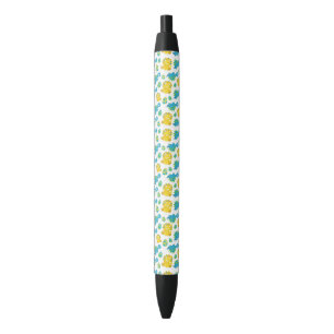 Pattern Of Dinosaurs, Cute Dinosaurs, Baby Dino Black Ink Pen