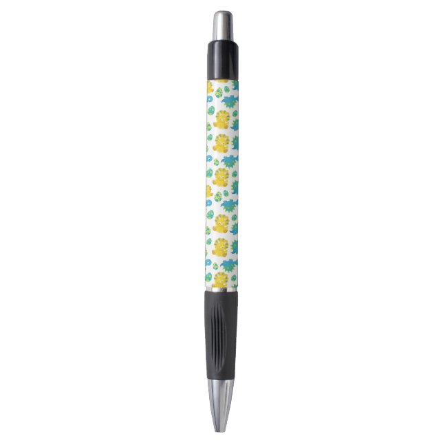 Pattern Of Dinosaurs, Cute Dinosaurs, Baby Dino Pen (Front Vertical)