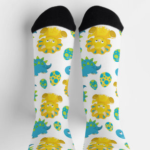 Pattern Of Dinosaurs, Cute Dinosaurs, Baby Dino Socks