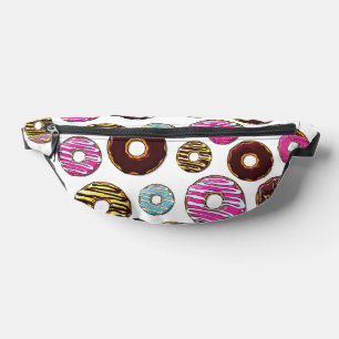 Pattern Of Doughnuts, Colourful Doughnuts, Sprinkl Fanny Pack