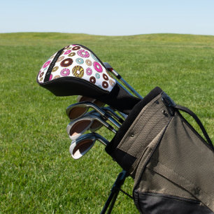 Pattern Of Doughnuts, Colourful Doughnuts, Your Na Golf Head Cover