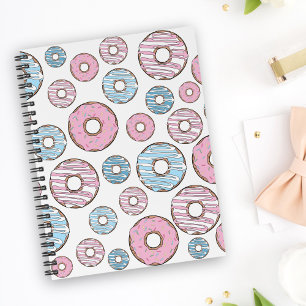Pattern Of Doughnuts, Pink Doughnuts, Blue Doughnu Planner