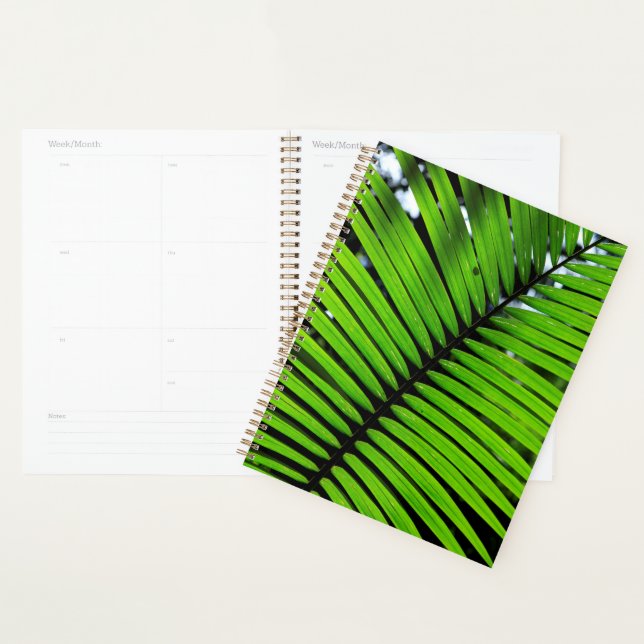 Pattern Of Fern Leaves Planner (Display)