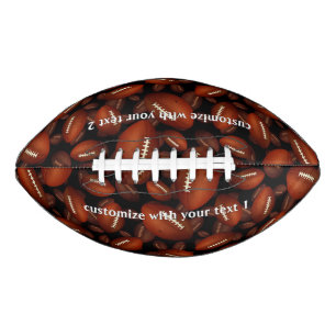 Pattern of footballs