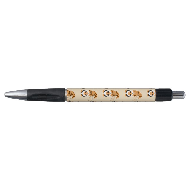Pattern Of Gnomes, Halloween Gnomes Trick Or Treat Pen (Front)