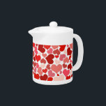 Pattern Of Hearts, Red Hearts, Love<br><div class="desc">Cute,  fun and adorable pattern with red hearts. Modern and trendy gift,  perfect for Valentine's Day.</div>