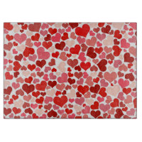 Pattern Of Hearts, Red Hearts, Love