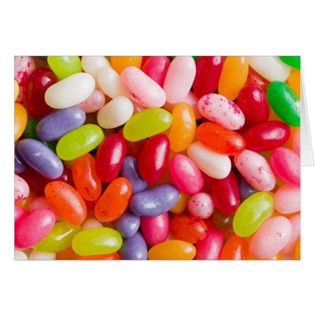 Pattern of jelly beans (Front Horizontal)