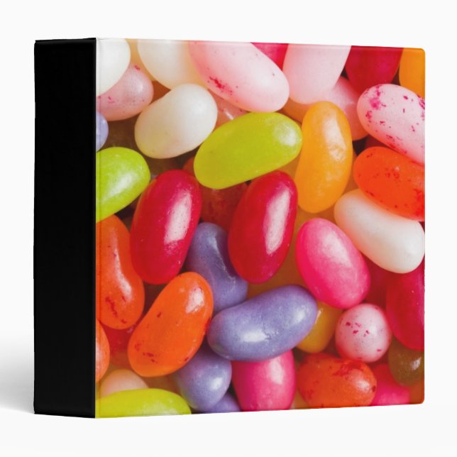 Pattern of jelly beans binder (Front/Spine)