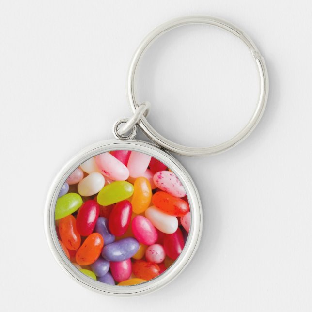 Pattern of jelly beans keychain (Front)