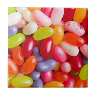 Pattern of jelly beans tile