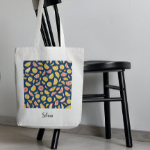 Pattern of juicy lemons Tote Bag