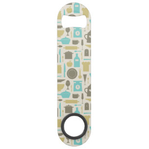 Pattern Of Kitchen Tools Bar Key