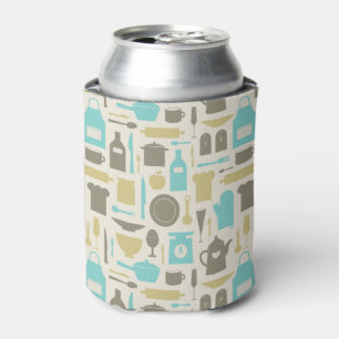 Pattern Of Kitchen Tools Can Cooler