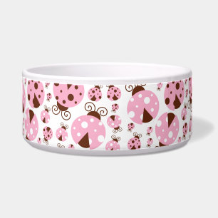 Pattern Of Ladybugs, Cute Ladybugs, Pink Ladybugs