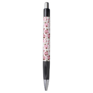 Pattern Of Ladybugs, Cute Ladybugs, Pink Ladybugs Pen