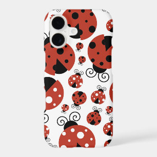 Pattern Of Ladybugs, Cute Ladybugs, Red Ladybugs