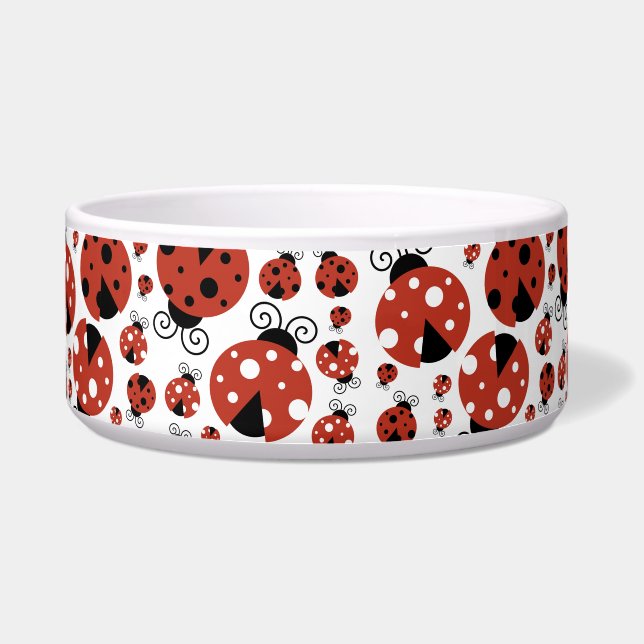 Pattern Of Ladybugs, Cute Ladybugs, Red Ladybugs (Front)