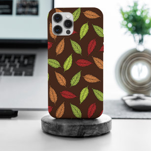 Pattern Of Leaves, Colourful Leaves, Autumn Leaves iPhone 15 Pro Max Case