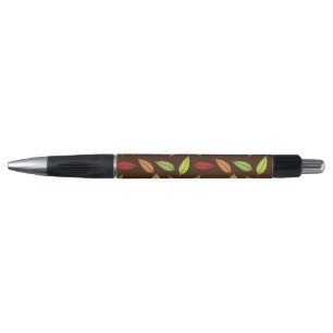 Pattern Of Leaves, Colourful Leaves, Autumn Leaves Pen