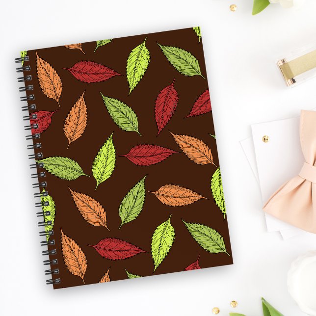 Pattern Of Leaves, Colourful Leaves, Autumn Leaves Planner (Creator Uploaded)