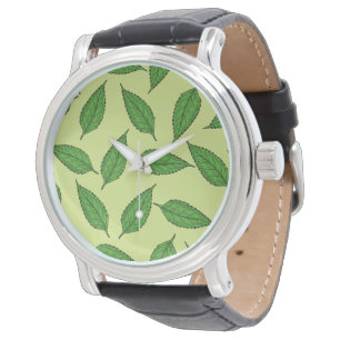 Pattern Of Leaves, Leaf Pattern, Spring Leaves Watch
