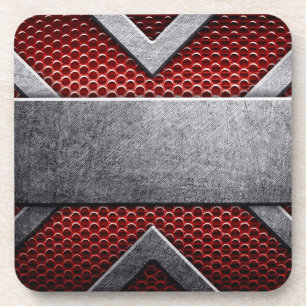 Pattern of metal plate coaster