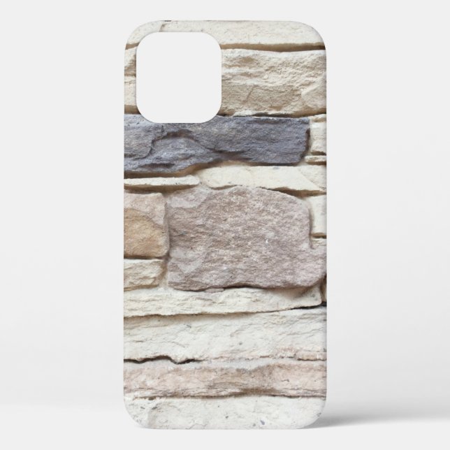 Pattern of Modern stone Brick Wall Surfaced backgr Case-Mate iPhone Case (Back)