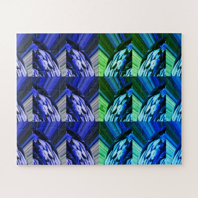Pattern of nature art jigsaw puzzle (Horizontal)