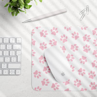 Pattern Of Paws, Dog Paws, Baby Pink Paws