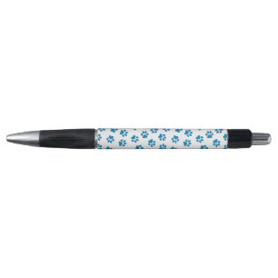 Pattern Of Paws, Dog Paws, Blue Paws Pen