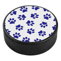 Pattern Of Paws, Dog Paws, Navy Blue Paws