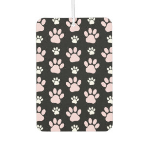 Pattern Of Paws, Pink Paws, Dog Paws, Animal Paws Air Freshener