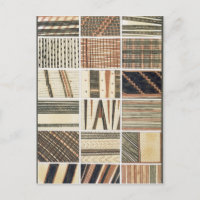Pattern of Polynesian tapa from Cook's