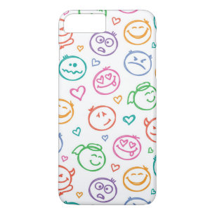 pattern of smiles Case-Mate iPhone case