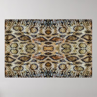 pattern of snake skin. Vintage animal print
