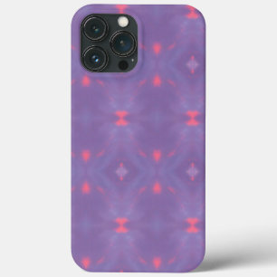 Pattern of Spring Purple and Soft Pink iPhone 13 Pro Max Case