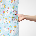Pattern Of Unicorns, Cute Unicorns, Flowers Scarf<br><div class="desc">Cute,  fun and adorable unicorns and flowers. Modern and trendy gift,  perfect for the unicorn lover in your life.</div>