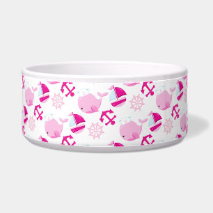 Pattern Of Whales, Cute Whales, Pink Whales