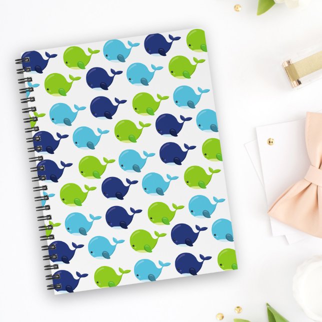 Pattern Of Whales, Cute Whales, Sea Animals Planner (Creator Uploaded)