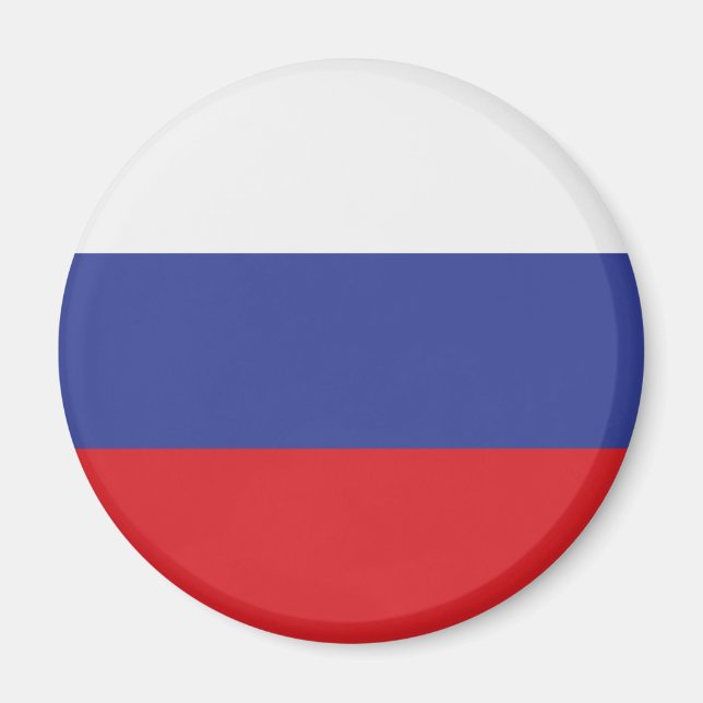 Pattern Peace sign, Peace For Russia Magnet (Front)