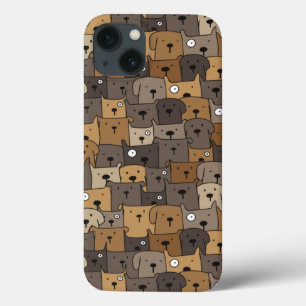 Pattern Pets Cute Dogs Lover   iPhone 13 Case