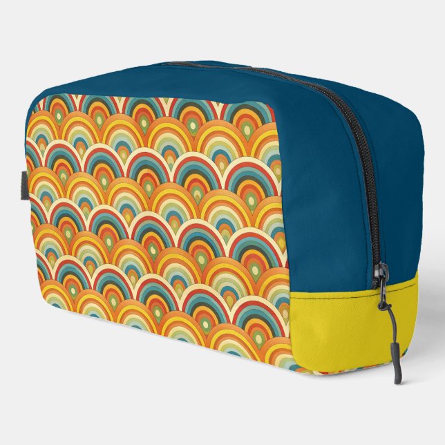 Pattern Rainbow  Dopp Kit (Right Corner)